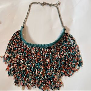 Charming Charlie Muti-Colored Beaded Collar